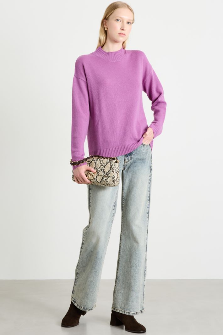 Regular wool sweater Intrend - 3