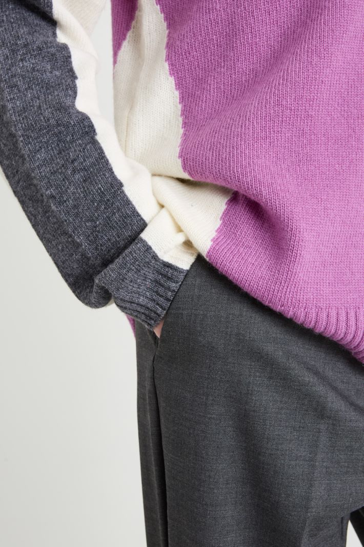 Regular wool sweater Intrend - 4