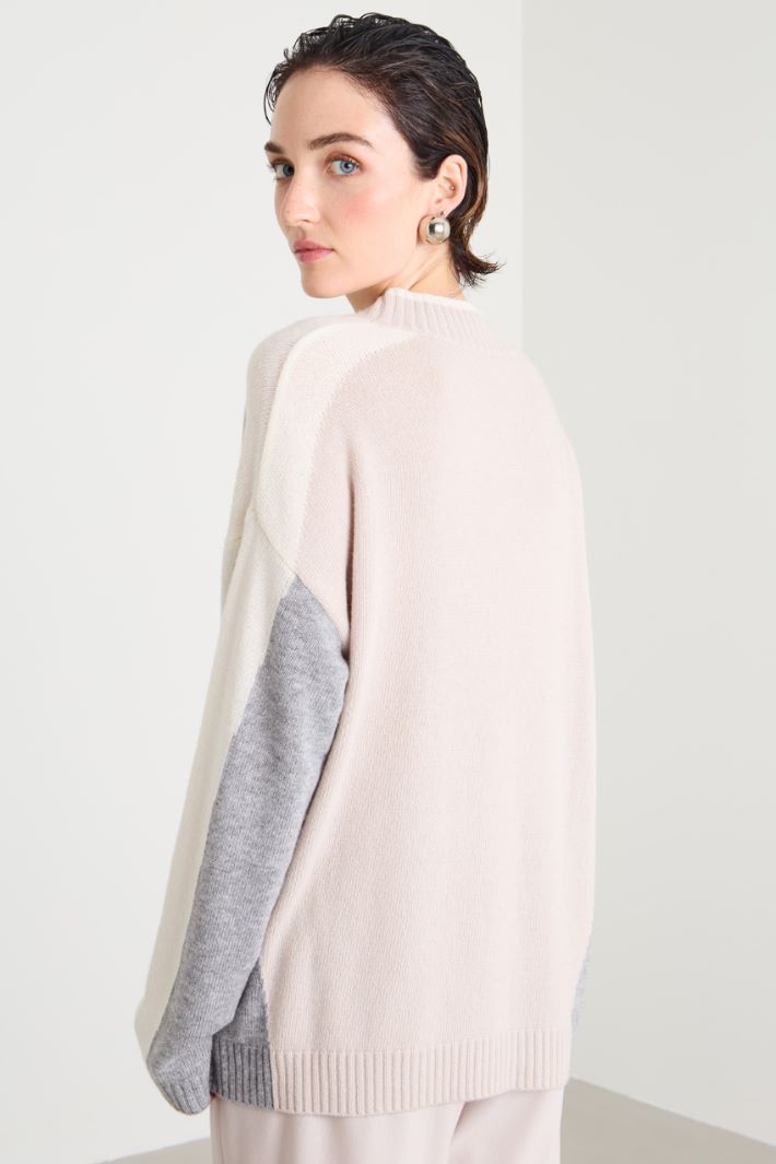 Regular wool sweater Intrend - 2