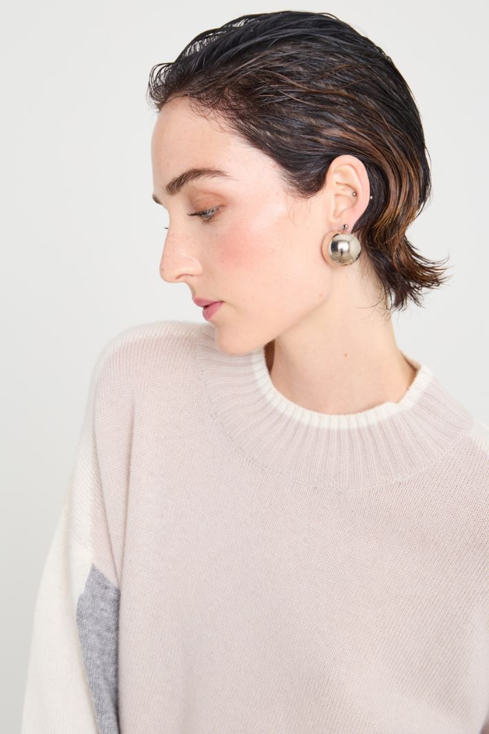 Regular wool sweater Intrend - 4