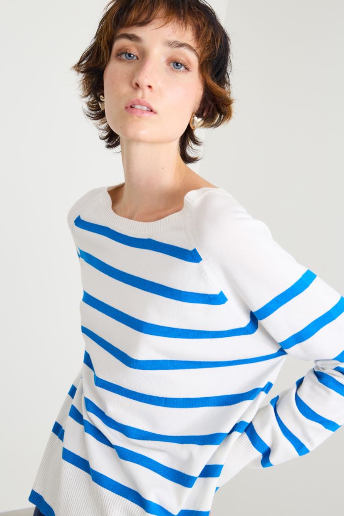 Viscose blend sweater Intrend - 4