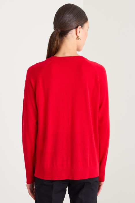 Maglia in misto lana