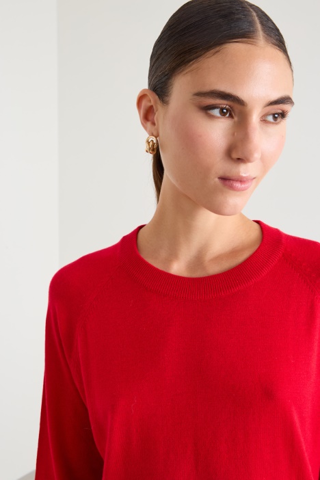 Maglia in misto lana