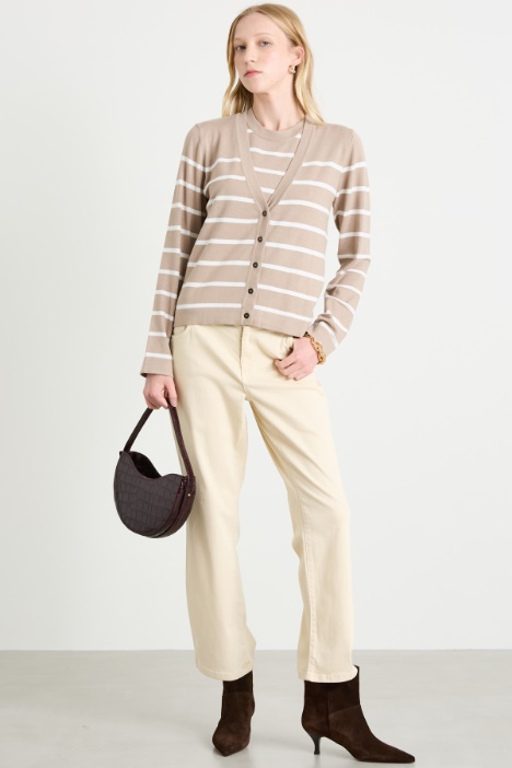 Knitted twin set Intrend