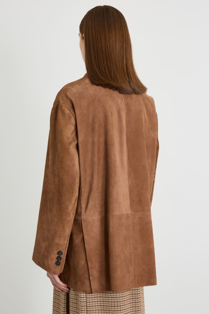 Suede-effect leather jacket Intrend - 2