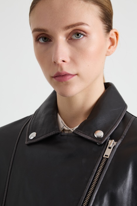 Chiodo in vera pelle