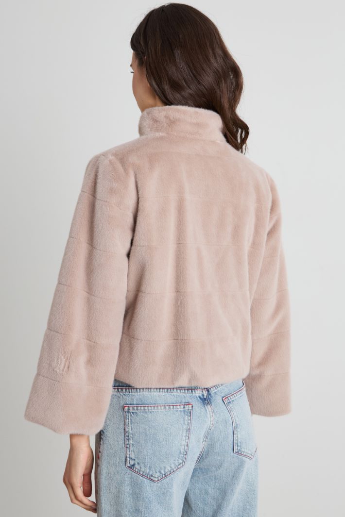 Faux fur jacket Intrend - 3