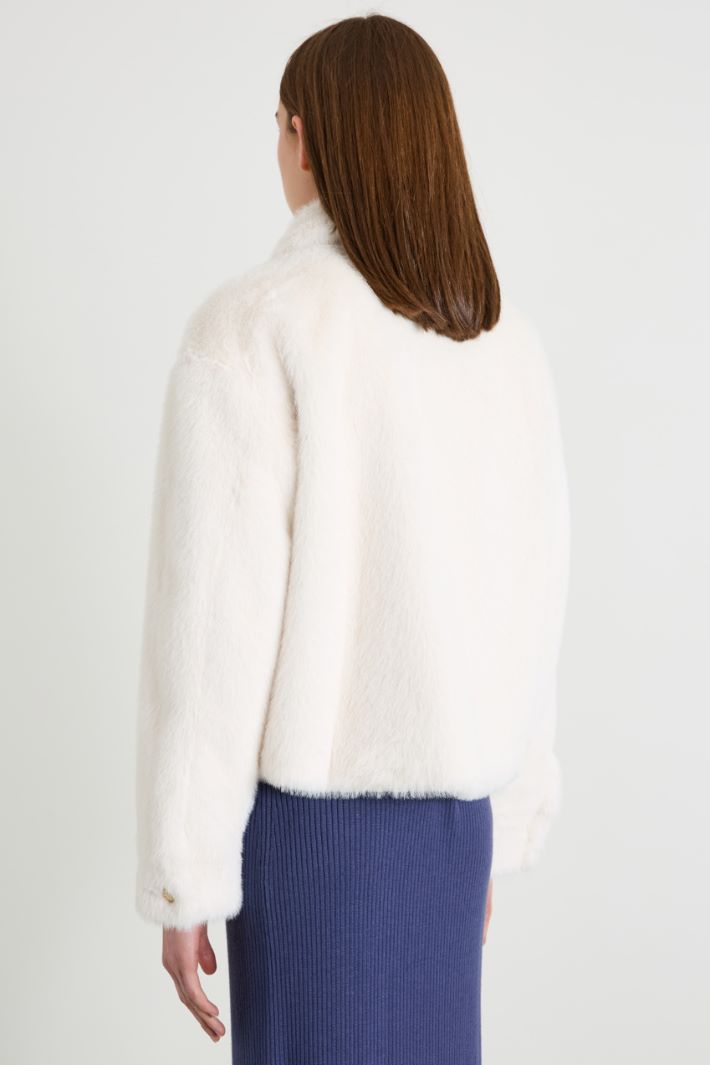 Fur effect jacket Intrend - 3