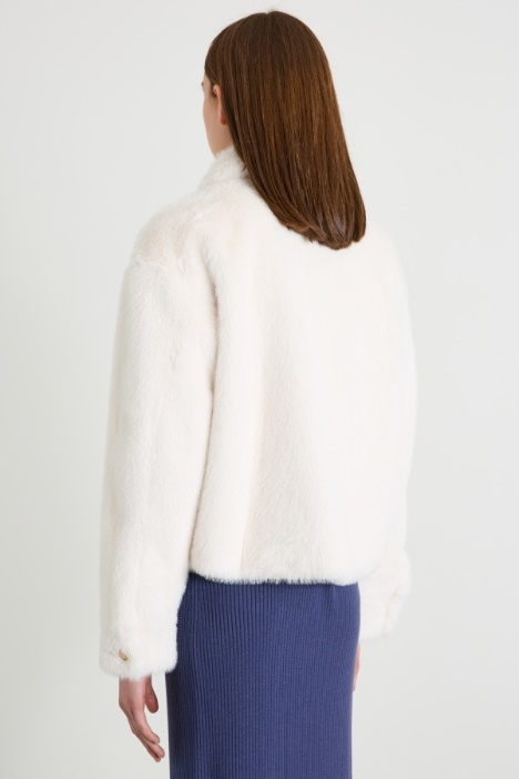 Fur effect jacket Intrend - 3