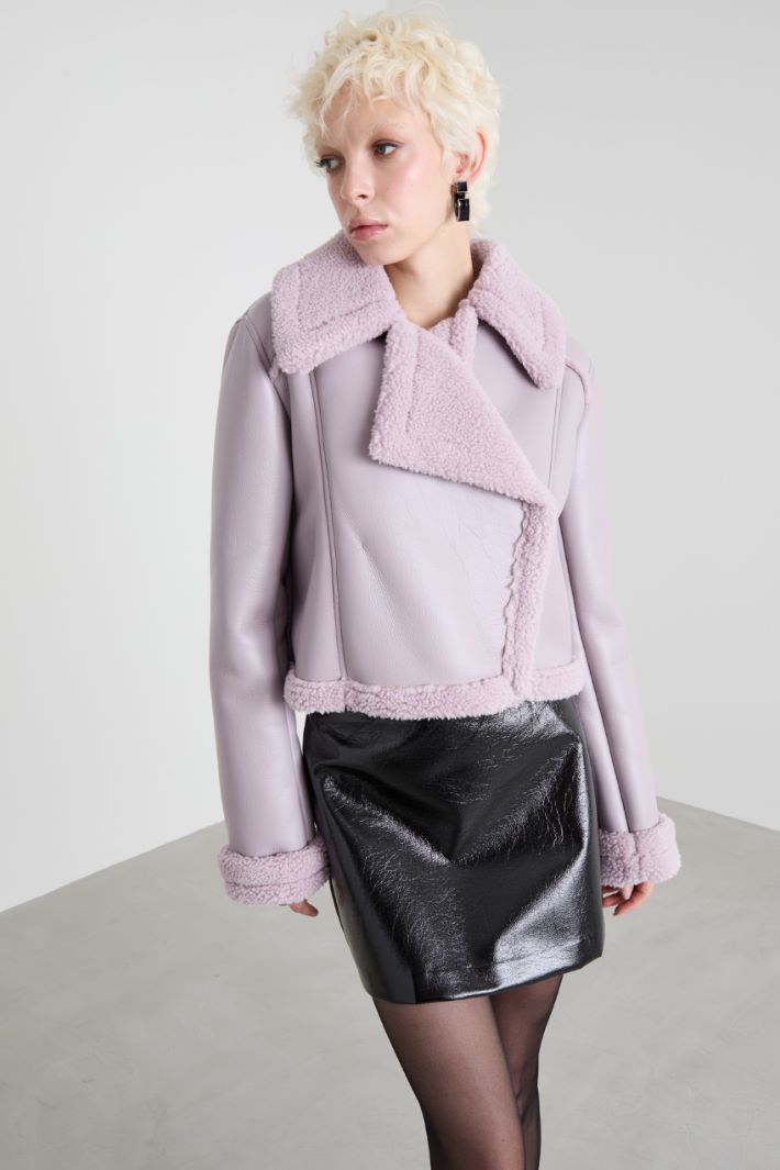 Sheepskin-look jacket Intrend - 2