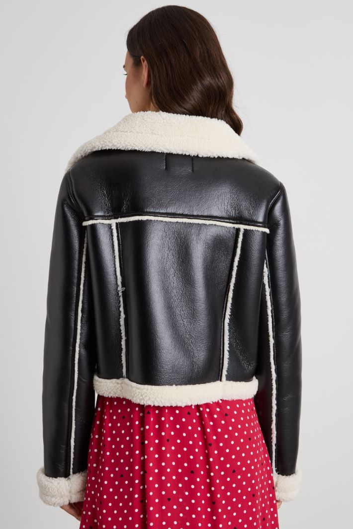 Sheepskin-look jacket Intrend - 3