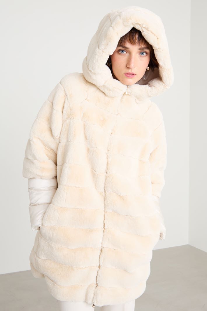 Hooded puffer jacket Intrend - 2