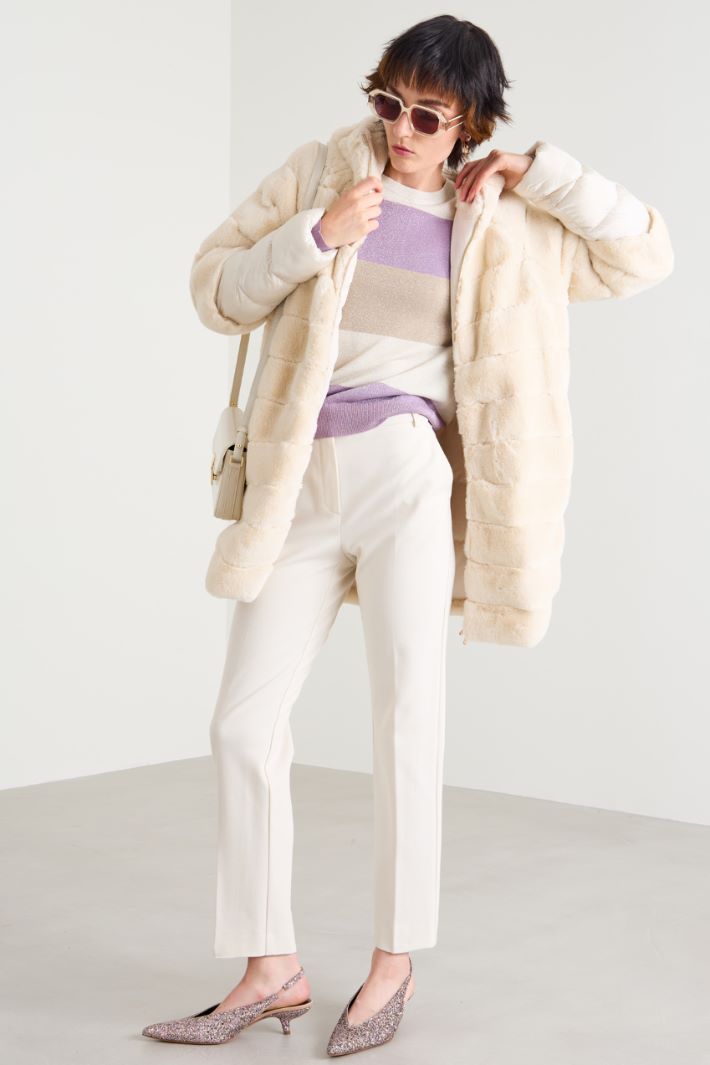 Hooded puffer jacket Intrend