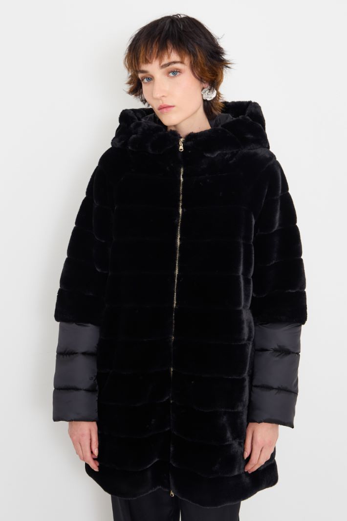 Hooded puffer jacket Intrend - 2