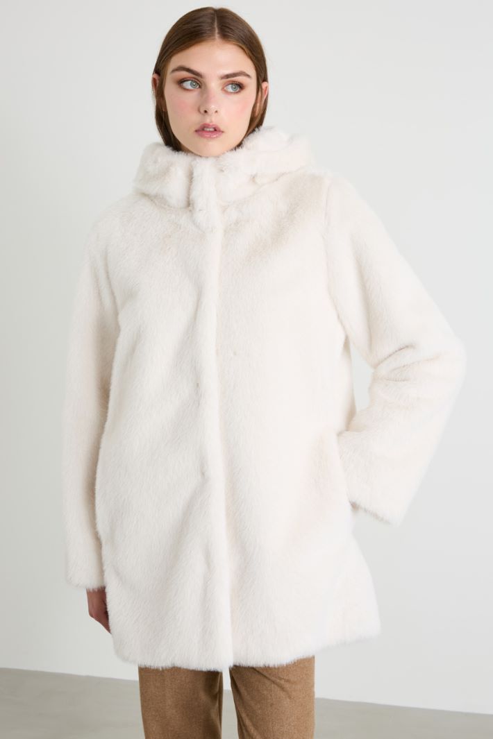 Fur-effect jacket Intrend - 2