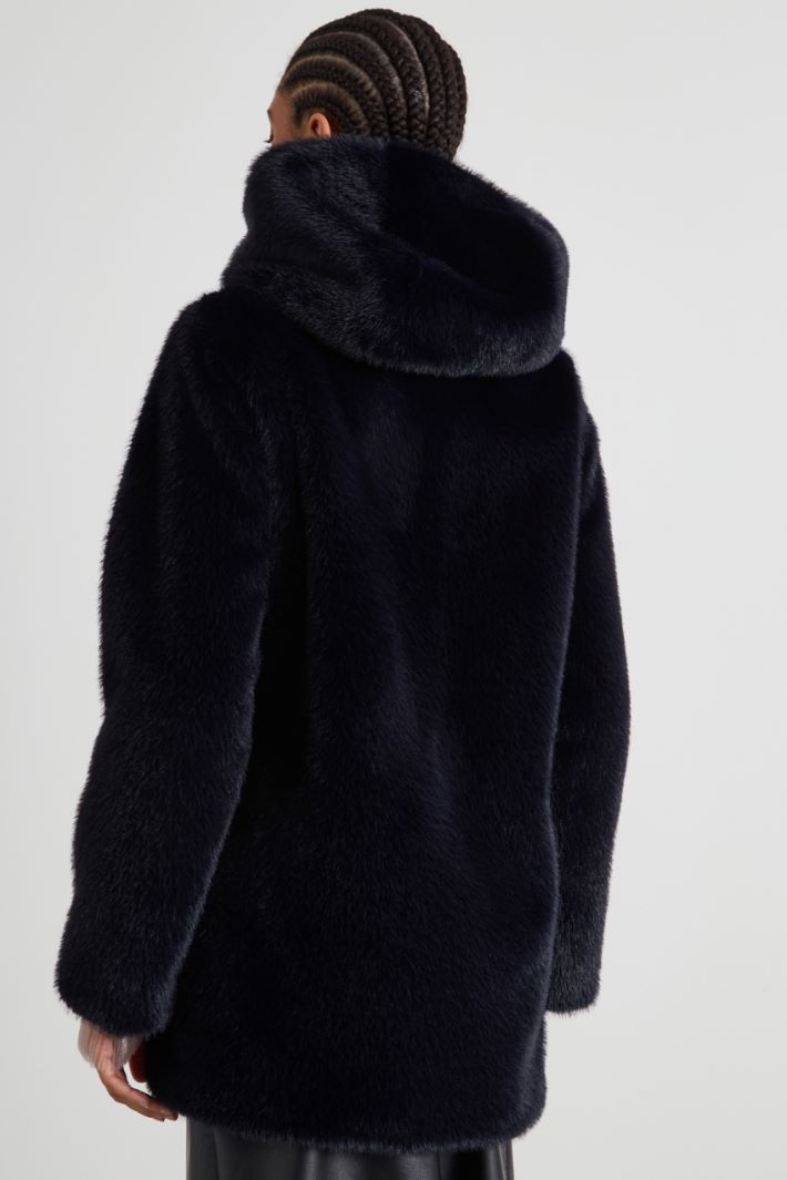 Fur-effect jacket Intrend - 3