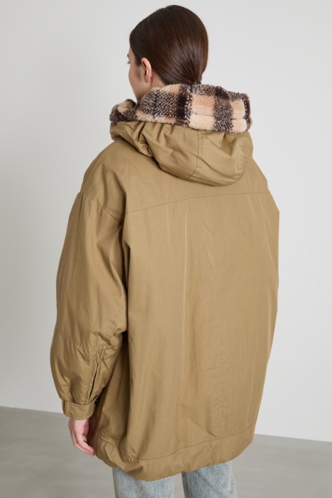 Parka in cotone antigoccia