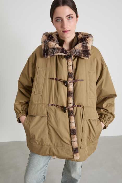 Parka in cotone antigoccia