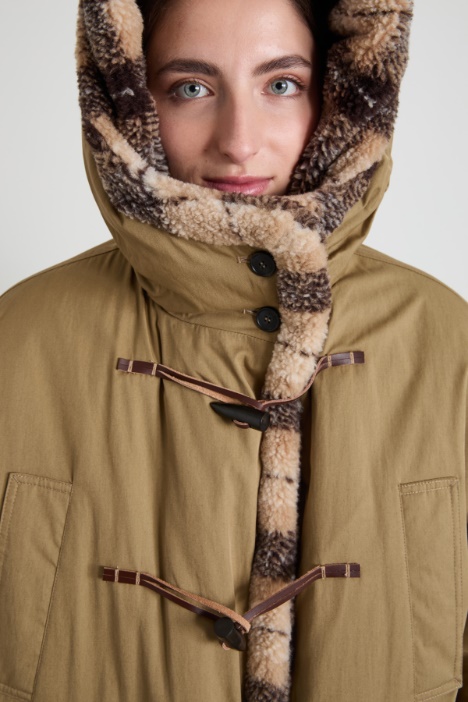 Parka in cotone antigoccia