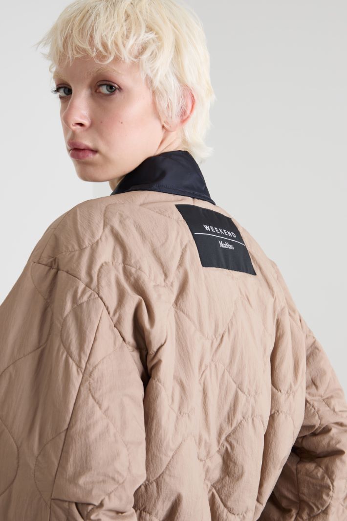 Reversible twill bomber jacket Intrend - 4