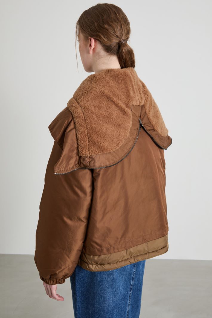 Water-repellent twill parka Intrend - 3