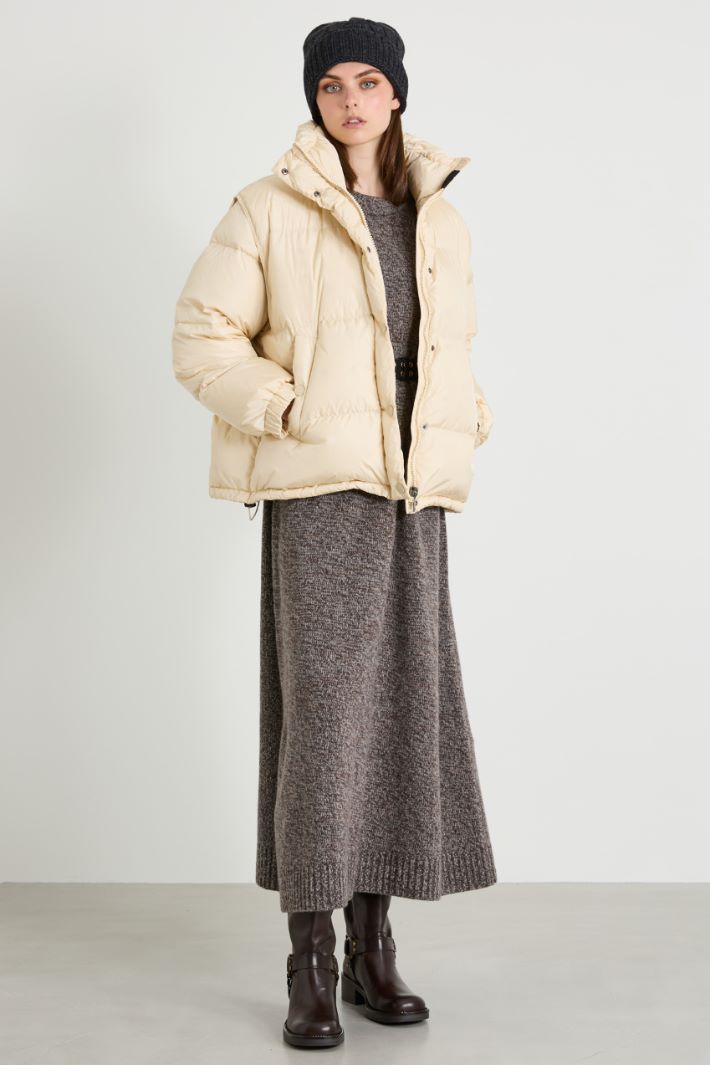 Chaqueta de plumas con mangas desmontables Intrend
