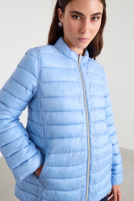 Imbottito con collo alla coreana