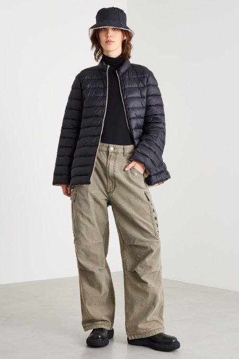 Padded jacket with Mandarin collar Intrend