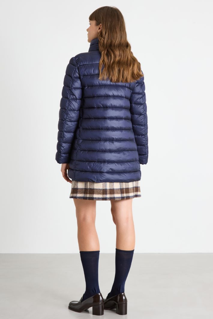Quilted padded high neck jacket Intrend - 4