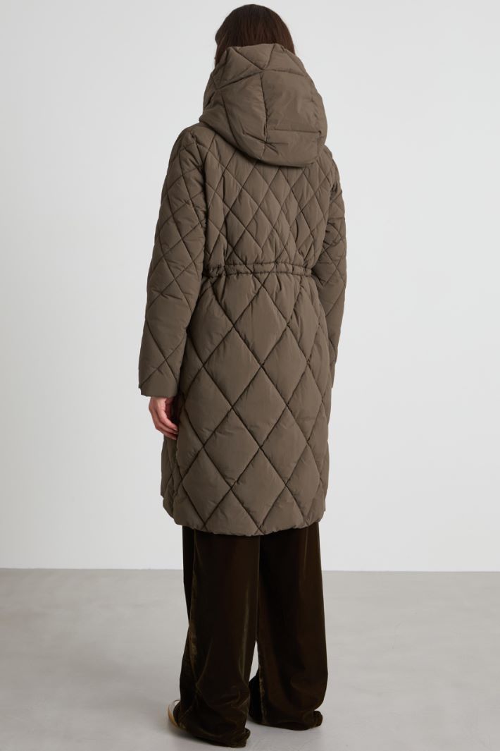 Padded coat with drawstring Intrend - 3