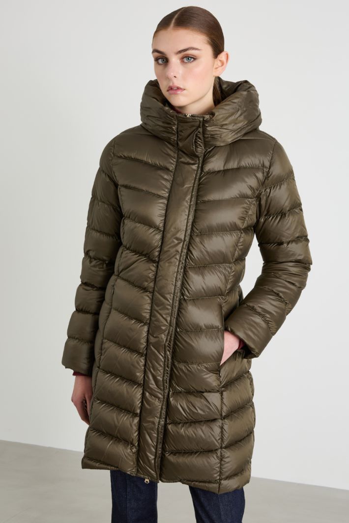 Long slim-fit down jacket Intrend - 2