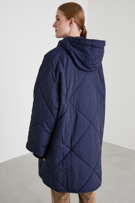 Imbottito lungo in taffetà