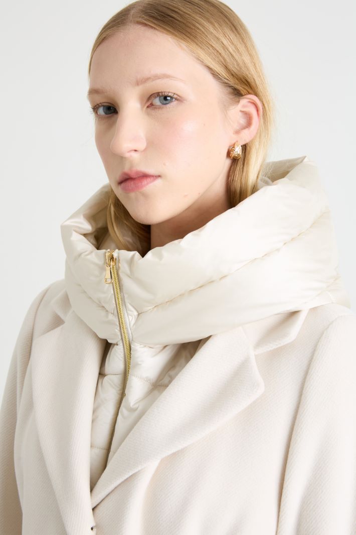 Belted padded coat Intrend - 4