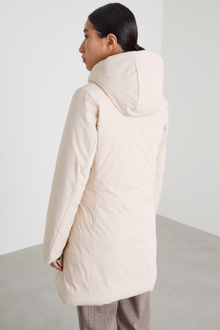 Hooded puffer jacket Intrend - 3