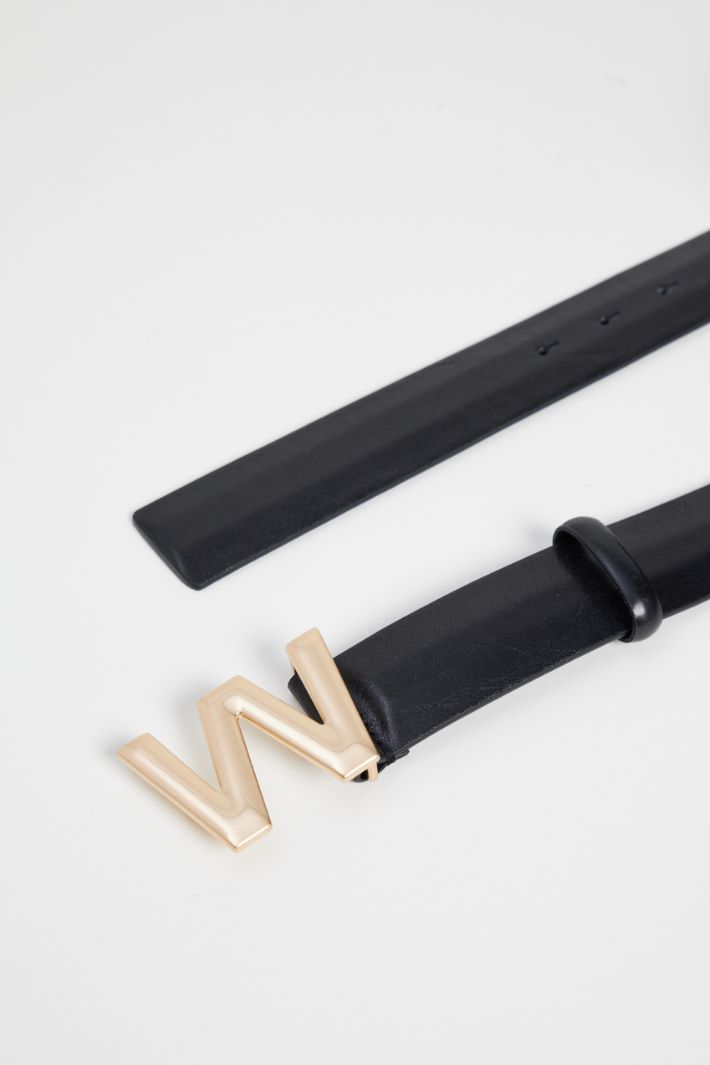 Leather belt Intrend - 3