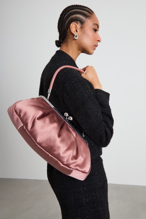 Clutch allungata in raso Intrend - 3