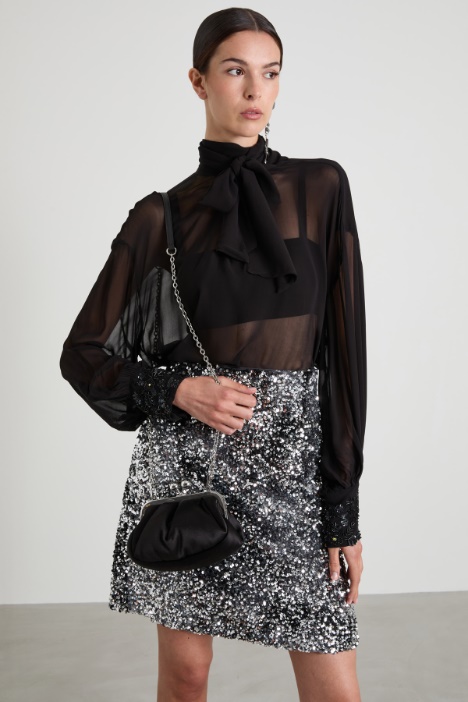 Mini clutch in raso Intrend - 3