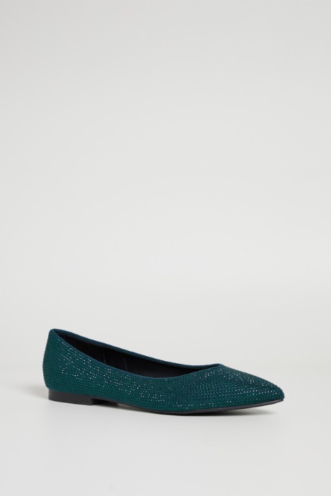 Rhinestone ballerinas Intrend - 2