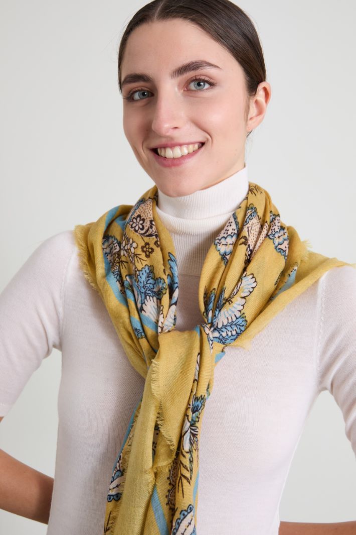 Wool twill stole Intrend - 2