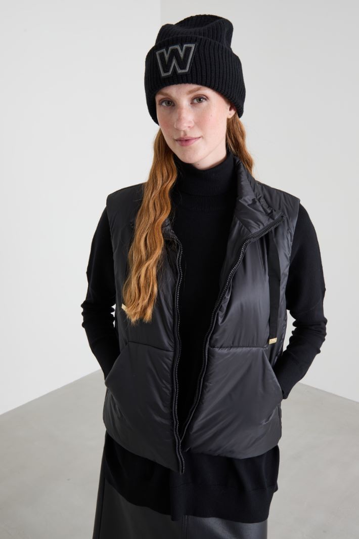 Patchwork beanie hat Intrend - 2