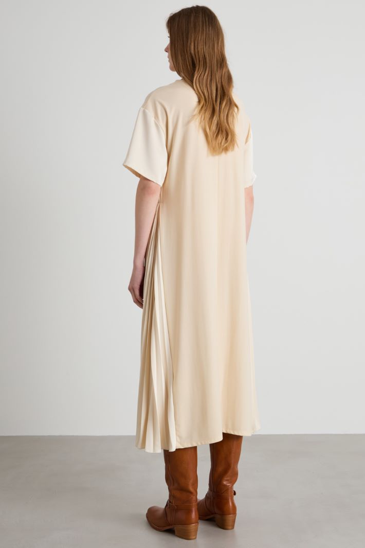 Dress with satin inserts Intrend - 3