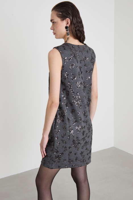 Abito con paillettes ricamate Intrend - 2