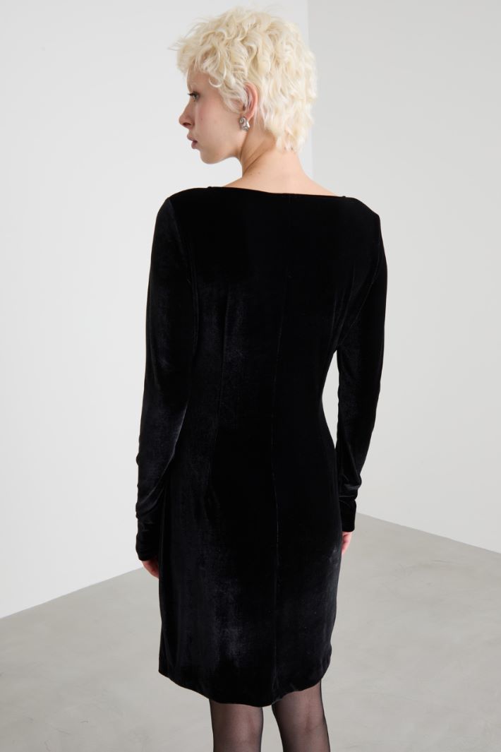 Velvet dress Intrend - 3