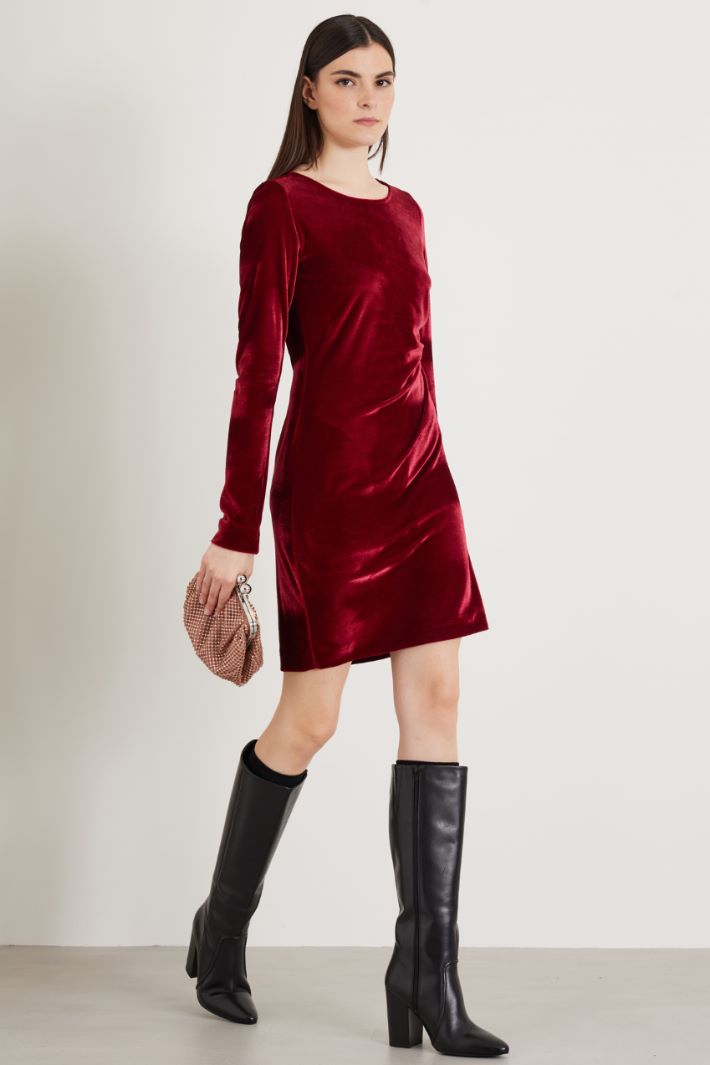Velvet dress Intrend