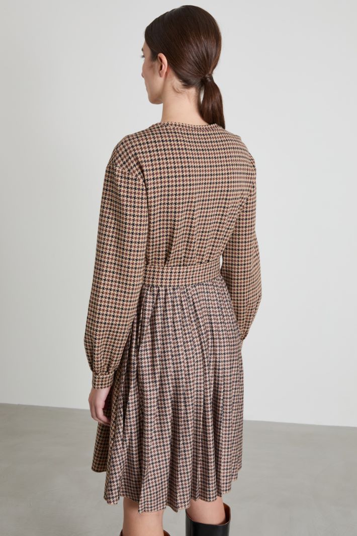 Printed jersey dress Intrend - 3