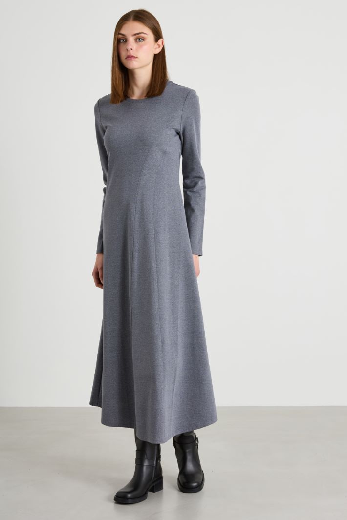 Flared jersey dress Intrend - 2