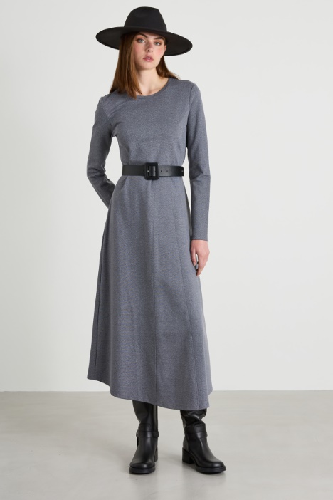 Flared jersey dress Intrend