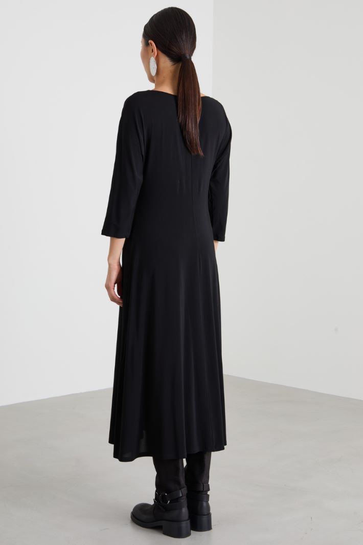 Midi dress in viscose blend jersey Intrend - 3