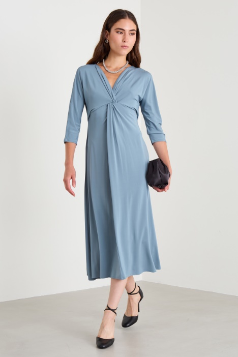 Midi dress in viscose blend jersey Intrend