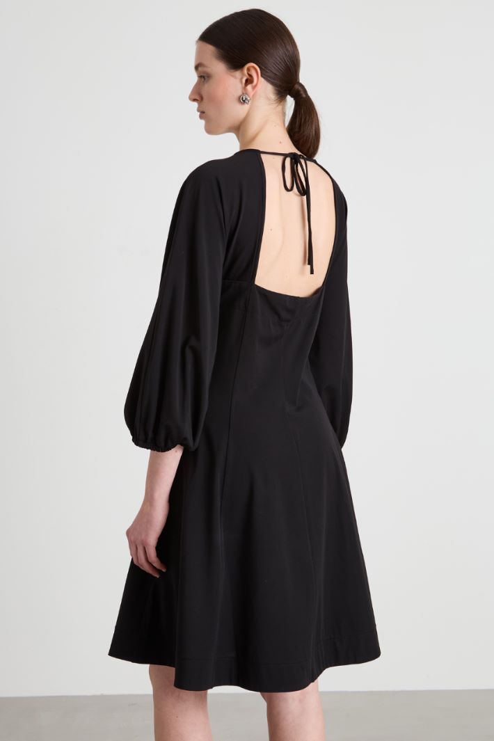 Flared jersey dress Intrend - 3